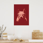 アーポップ・アートのトリス ポスター (キッチン)