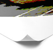 アーポップ・アートのトレッドロンドンバス ポスター (角)