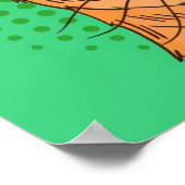 アーポップ・アートのトレトロ猫 ポスター (角)