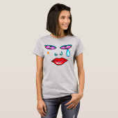 アーポップ・アートのトロックスター Tシャツ (正面フル)