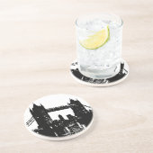 アーポップ・アートのトロンドンタワーブリッジ コースター (側面)