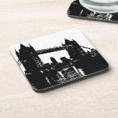 アーポップ・アートのトロンドンタワーブリッジ コースター (左側)