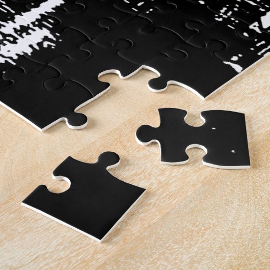 アーポップ・アートのトロンドンタワーブリッジ ジグソーパズル (側面)