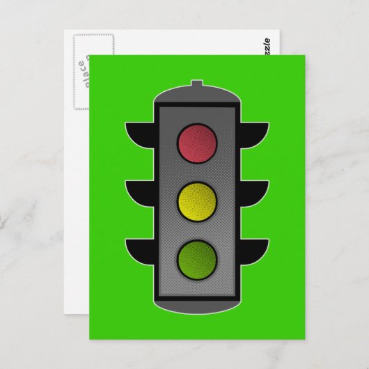 アーポップ・アートのト信号 ポストカード (正面/裏面)
