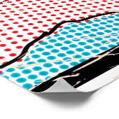 アーポップ・アートのト図解入りの、写真付きのウクライナ ポスター (角)