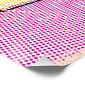 アーポップ・アートのト図解入りの、写真付きのエジプトの地図 ポスター (コーナー)