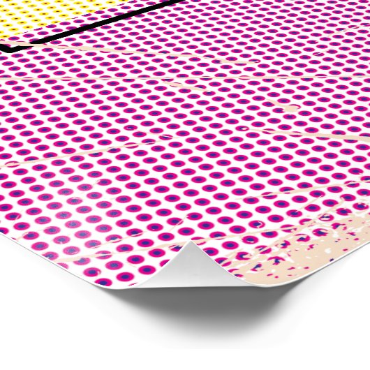 アーポップ・アートのト図解入りの、写真付きのエジプトの地図 ポスター (コーナー)