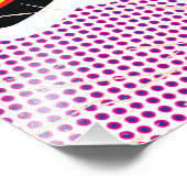 アーポップ・アートのト図解入りの、写真付きの・イラクの地図 フォトプリント (角)