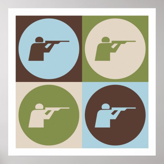 アーポップ・アートのト射撃、 発砲 ポスター (正面)