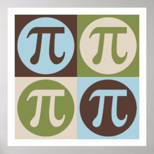 アーポップ・アートのト数学 ポスター