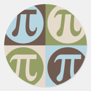 アーポップ・アートのト数学 ラウンドシール