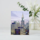 アーポップ・アートのト油絵を描エフェクトニューヨーク ポストカード (スタンド正面)