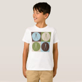 アーポップ・アートのト測量 Tシャツ (正面フル)