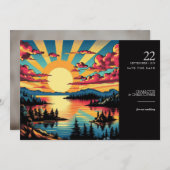 アーポップ・アートのト湖 セーブザデート (正面/裏面)