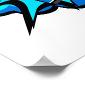 アーポップ・アートのト漫画スタイル爆弾爆破！ ポスター (角)