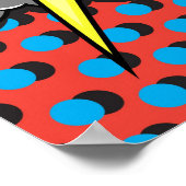 アーポップ・アートのト漫画スタイル爆発 ポスター (角)