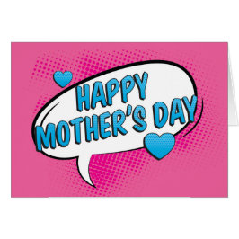 アーポップ・アートのト漫画バブル母の日