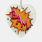 アーポップ・アートのト漫画バム！ セラミックオーナメント (右)