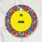 アーポップ・アートのト漫画ブックパネル フェイバータグ (正面)