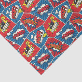 アーポップ・アートのト漫画ブックパネル 薄葉紙 (詳細)