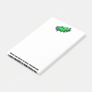 アーポップ・アートのト漫画ボット！カスタマイズすごい品 ポストイット