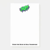 アーポップ・アートのト漫画ボット！カスタマイズすごい品 ポストイット (正面)