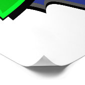 アーポップ・アートのト漫画ボット！ ポスター (角)