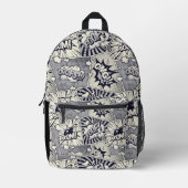 アーポップ・アートのト漫画書 プリントバックパック (正面)