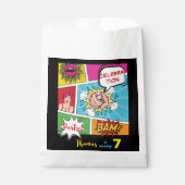 アーポップ・アートのト漫画誕生日 フェイバーバッグ (正面)