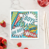 アーポップ・アートのト男の赤ちゃん スタンダードランチョンナプキン (インサイチュ)