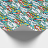 アーポップ・アートのト男の赤ちゃん ラッピングペーパー (角)