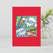 アーポップ・アートのト男の赤ちゃん 招待状 (スタンド正面)