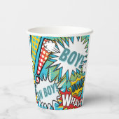 アーポップ・アートのト男の赤ちゃん 紙コップ (裏面)