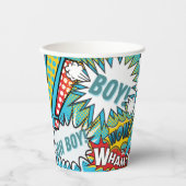 アーポップ・アートのト男の赤ちゃん 紙コップ (正面)