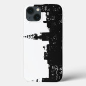 アーポップ・アートのト白黒NYマンハッタン Case-Mate iPhoneケース (裏面)