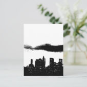 アーポップ・アートのト白黒NYCニューヨークシティ ポストカード (スタンド正面)