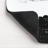 アーポップ・アートのト白黒NYCニューヨークシティ マウスパッド (コーナー)