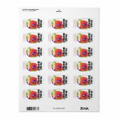 アーポップ・アートのト純蜂蜜2 lb.ゴールデンハニージャー ラベル (フルシート)