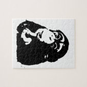 アーポップ・アートのト考える・チンパンジー ジグソーパズル (横)