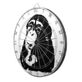 アーポップ・アートのト考える・チンパンジー ダーツボード (正面右)