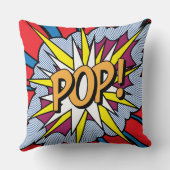 アーポップ・アートのト装飾用クッション クッション (裏面)