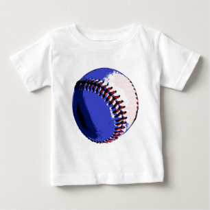 アーポップ・アートのト野球 ベビーTシャツ