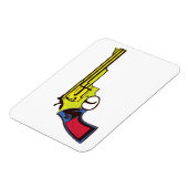 アーポップ・アートのト銃 マグネット (左側)