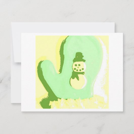 アーポップ・アートのト雪だるまミッテン (正面)