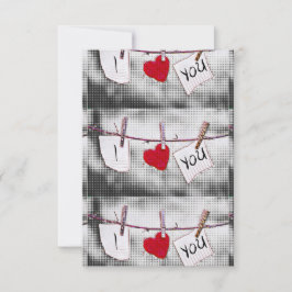 アーポップ・アートのト・アイ・ラブ・ユー カード