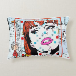 アーポップ・アートのト アクセントクッション