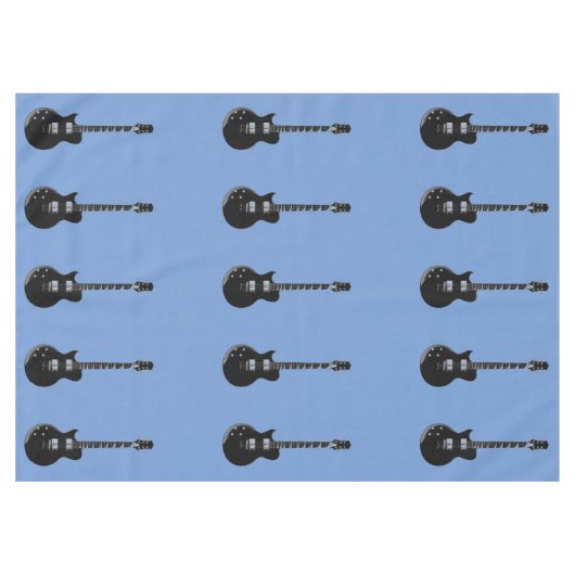 アーポップ・アートのト・エレクトリック・ギター テーブルクロス (正面(横))