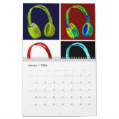 アーポップ・アートのト カレンダー (1月 2026)