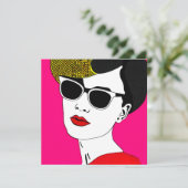 アーポップ・アートのト・ガール 招待状 (スタンド正面)