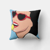 アーポップ・アートのト |キャンディガール クッション (裏面)